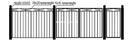 Забор сварной СЗ-27